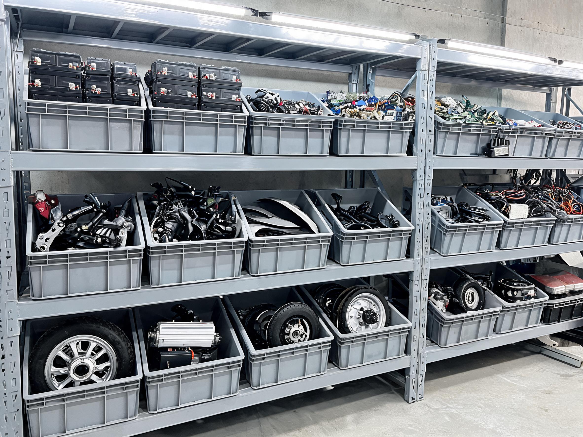 depozit piese de schimb triciclu electric Geeli Carei